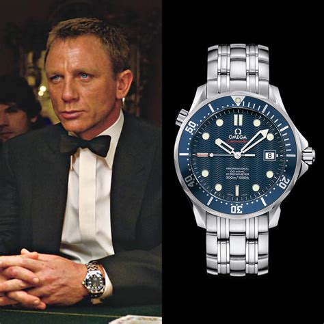 omega james bond seamaster watch.